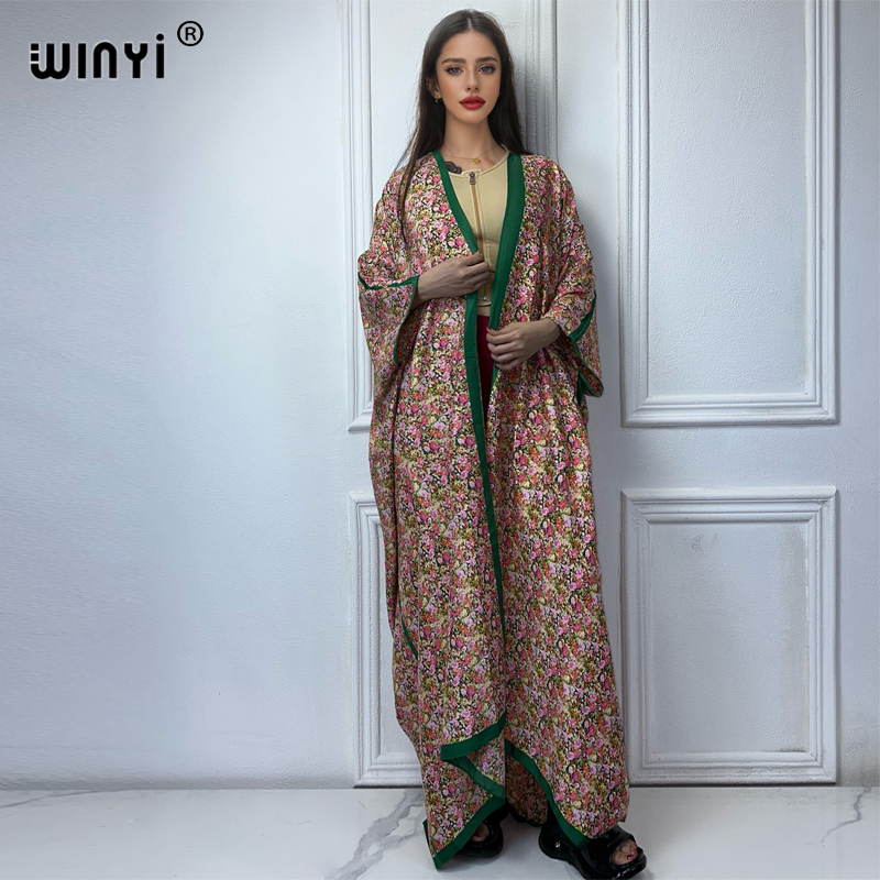 Kaftan Women Boho - WINYI Kimono Summer sexy print loose