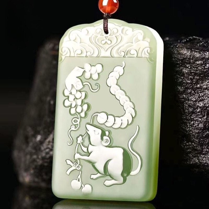 Ethnic Fashion Brands - Natural Sapphire Zodiac Brand Pendant, Classic