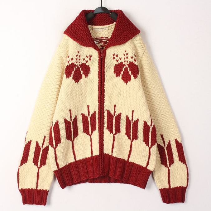 Ethnic Fashion Online - Vintage Loose Women's Knitwear Cardigan Ethnic