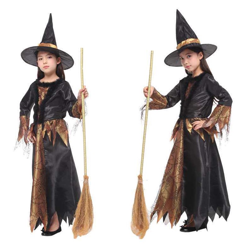 Ethnic Fashion Brands - Halloween Witch Wizard Costume Cosplay Girls'