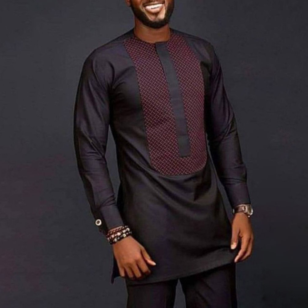Dashiki Shirt Men - Men Shirts Simple Casual Shirt Ethnic