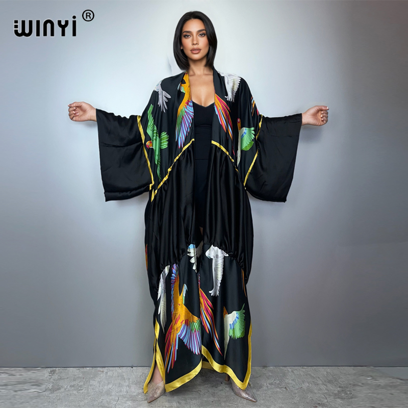 Kaftan Women Boho - WINYI print boho kimono maxi beach