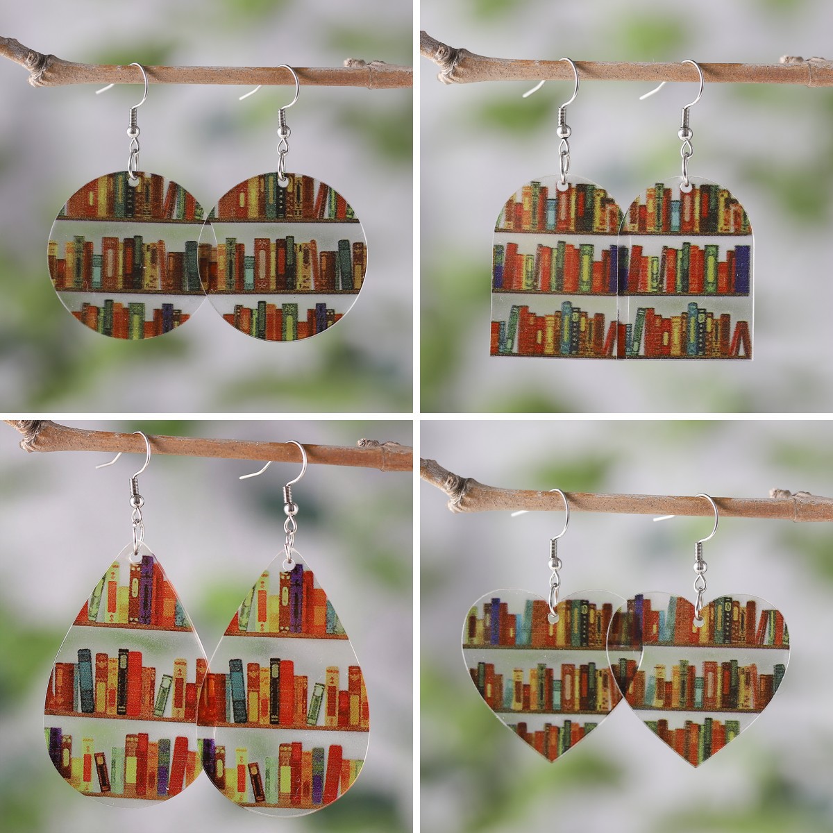 Ethnic Fashion Book - new library books, bookshelves, transparent acrylic