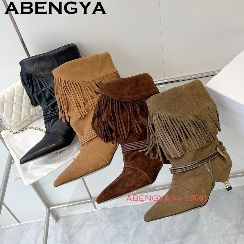 Ethnic Fashion Week - Winter New Fashion Week Kitten Heels