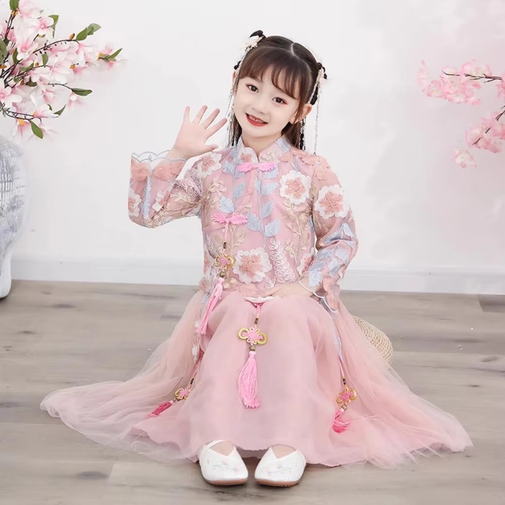 Kids Clothes Girl Dress Childr - Ethnic Wear For Kids Fashion Show review and price