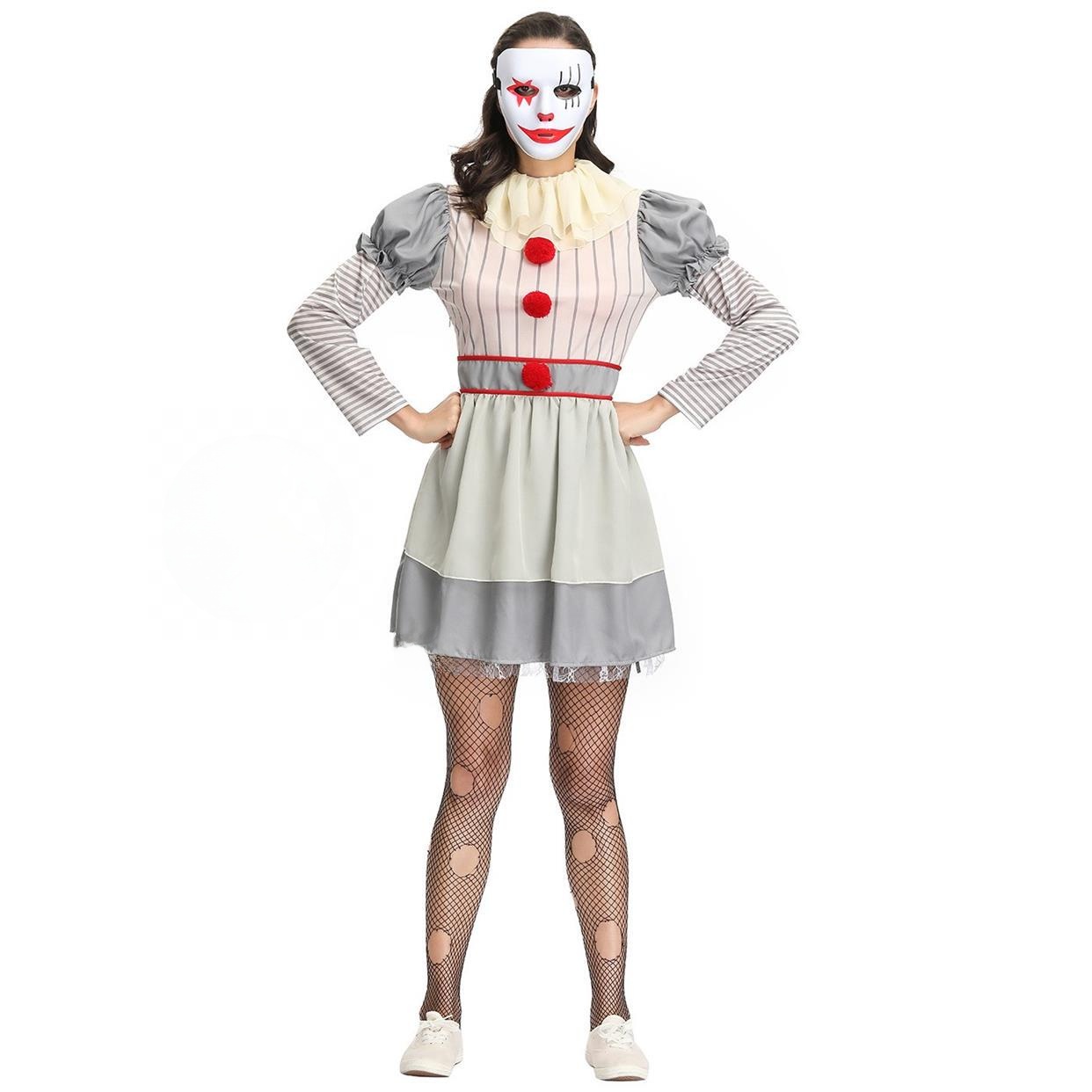 Large Halloween Trick Clown So - Ethnic Wear Fashion Designer review and price