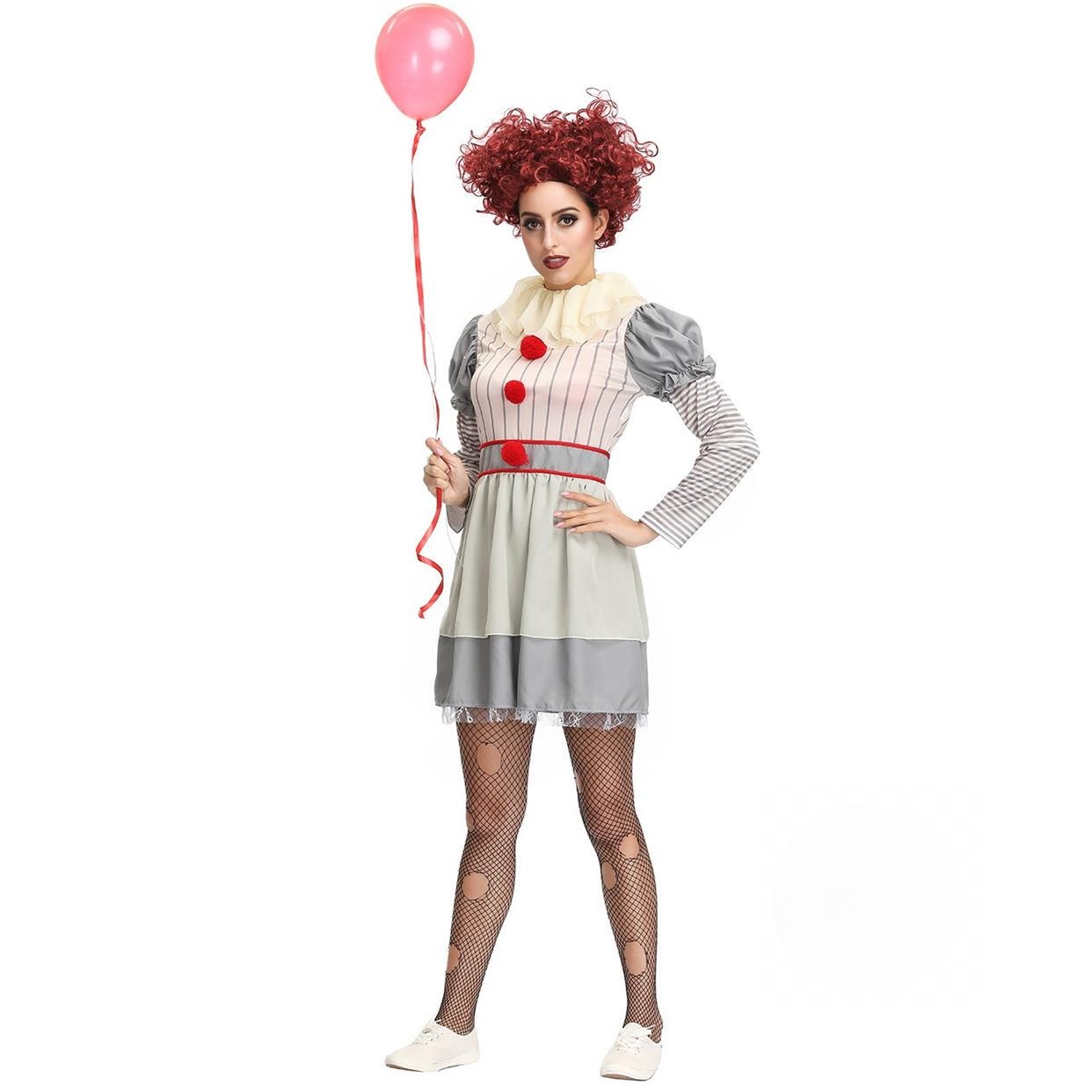 Large Halloween Trick Clown So - Ethnic Wear Fashion Designer review and price