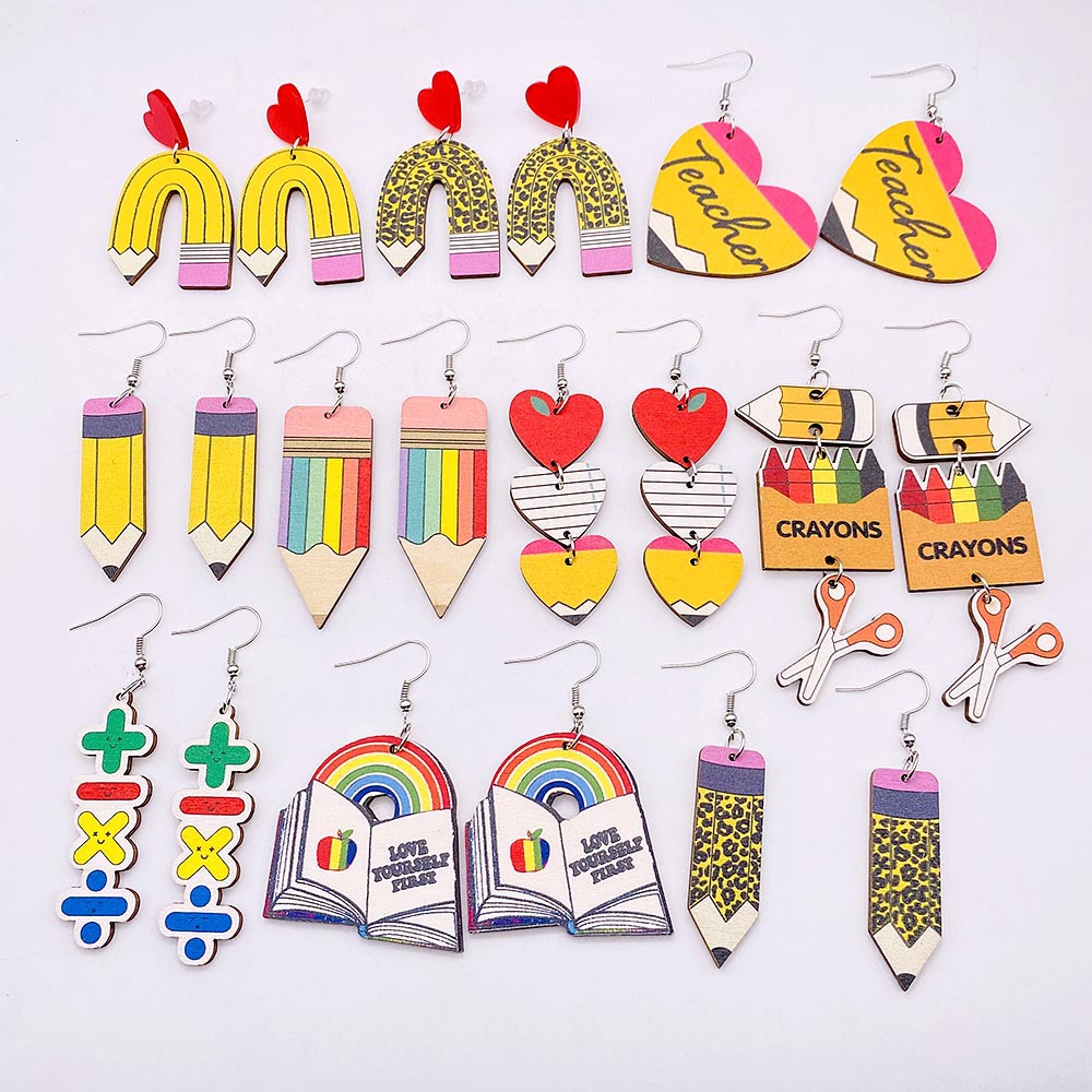 New Teacher Student Earrings L - Ethnic Fashion Book review and price