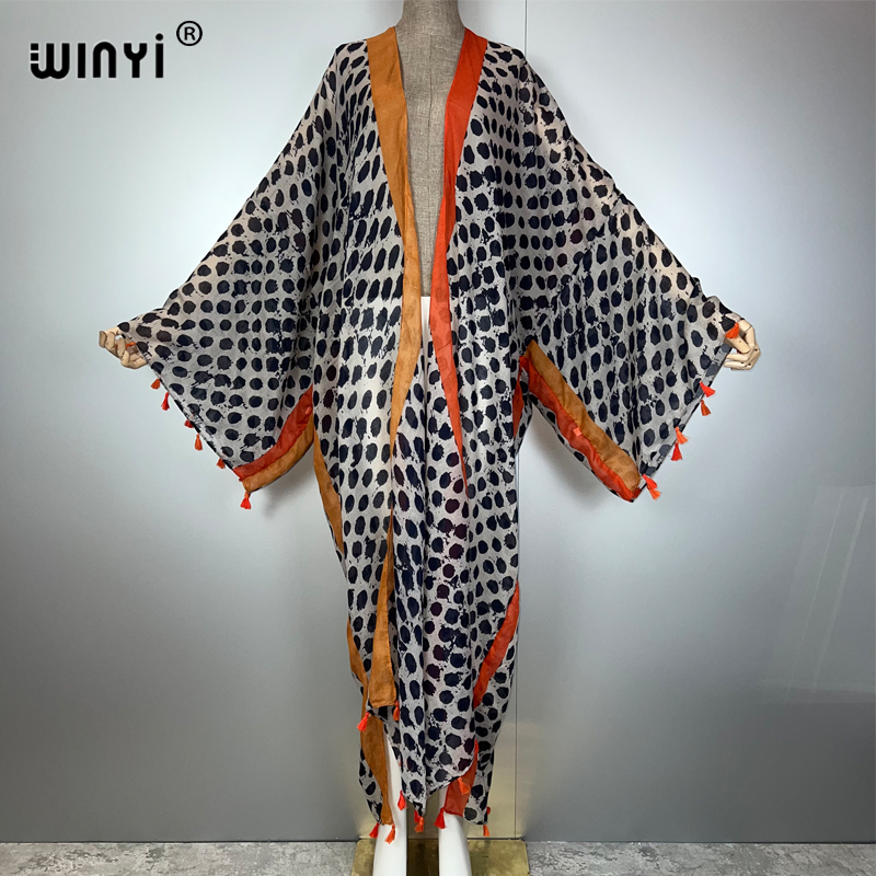 WINYI summer outfit kimono Ame - Kaftan Women Boho review and price