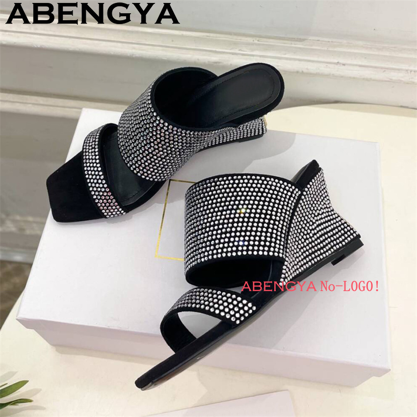 Elegant Style Rhinestone Wedge - Ethnic Fashion Week review and price