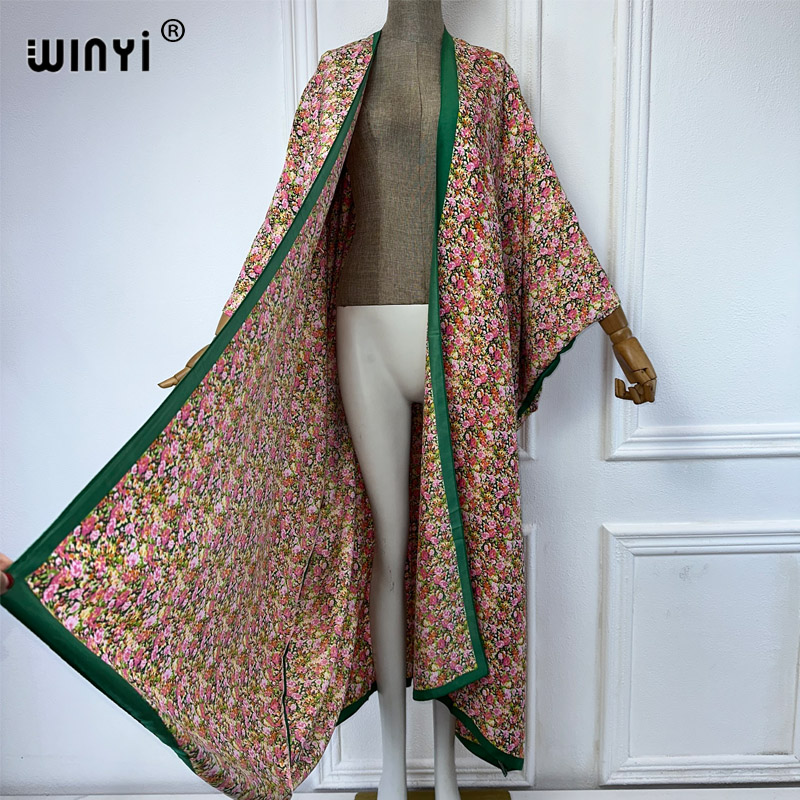 WINYI Kimono Summer sexy print - Kaftan Women Boho review and price