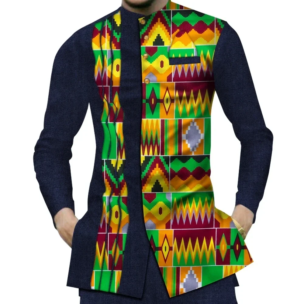 Casual 100% Cotton Mens Africa - Dashiki Shirt Men review and price