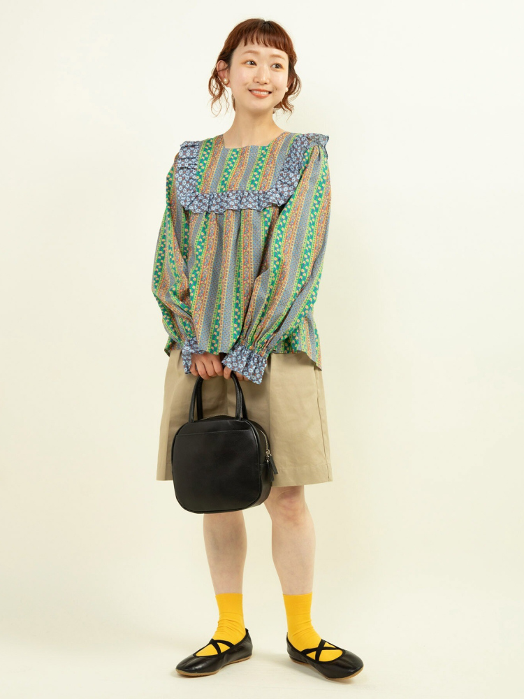 Sweet Floral Print Shirt with  - Ethnic Fashion Brands review and price