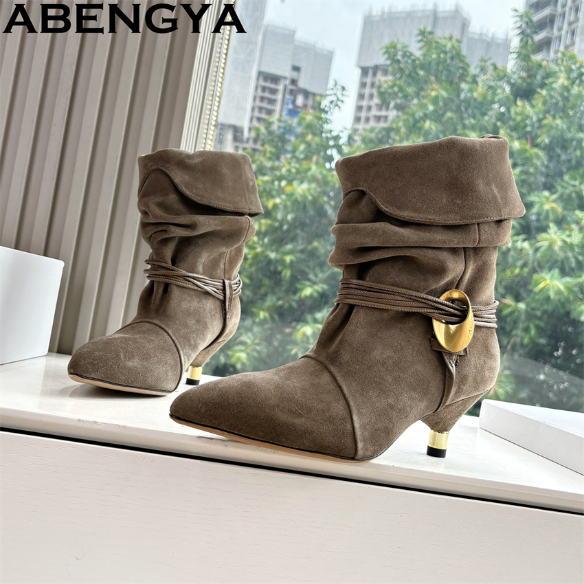 Size 35-42 Kitten Heel Ankle B - Ethnic Fashion Week review and price