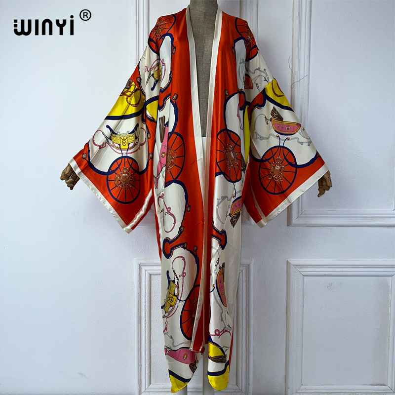 WINYI boho print Kimono Summer - Kaftan Women Boho review and price