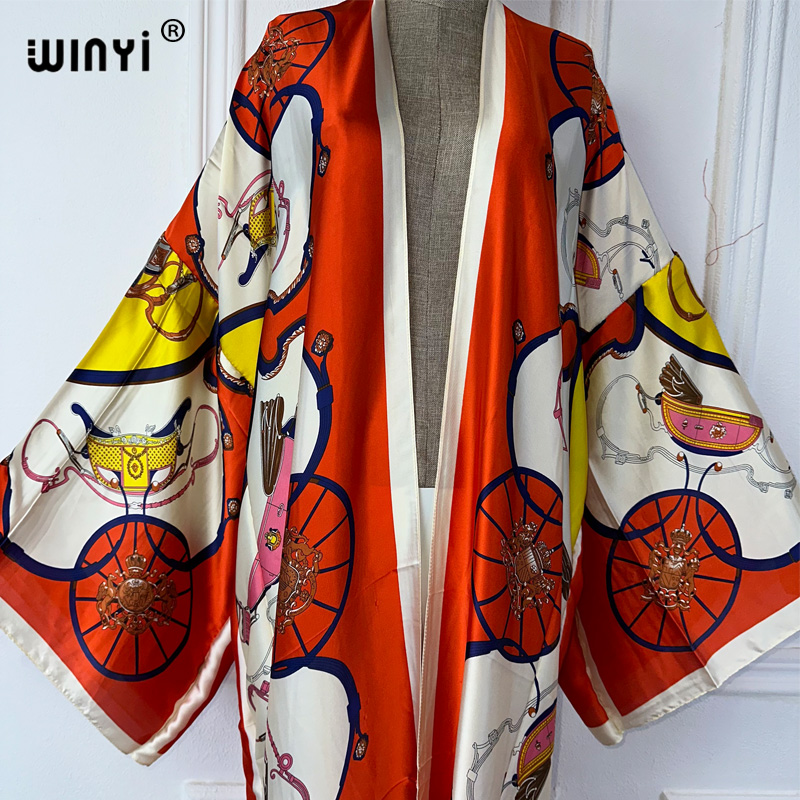 WINYI boho print Kimono Summer - Kaftan Women Boho review and price