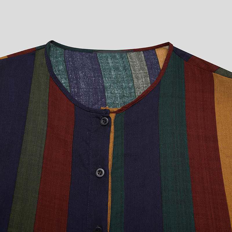 Printed Long Mens Shirt with a - Fashion Ethnic Wear For Men review and price