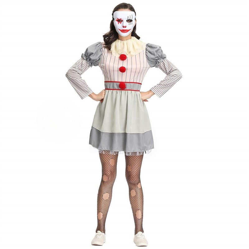 Large Halloween Trick Clown So - Ethnic Wear Fashion Designer review and price