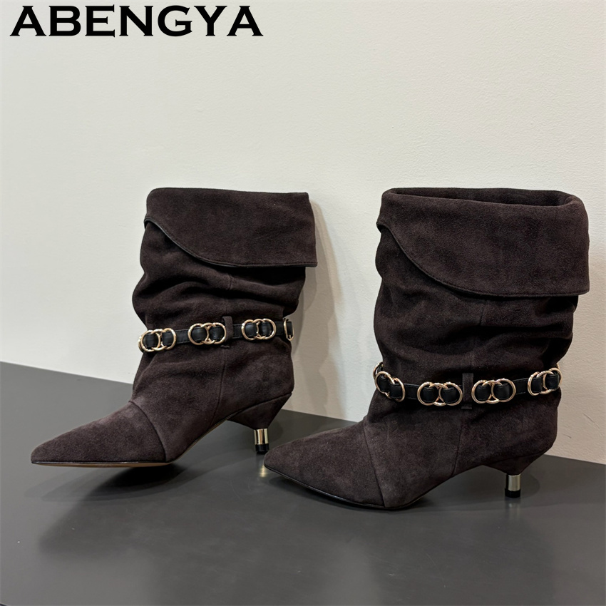 Quality Real Leather Kitten He - Ethnic Fashion Week review and price