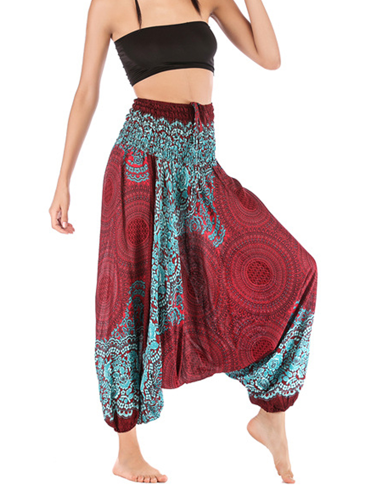Retro Boho Floral Print Casual - Ethnic Boho Fashion review and price
