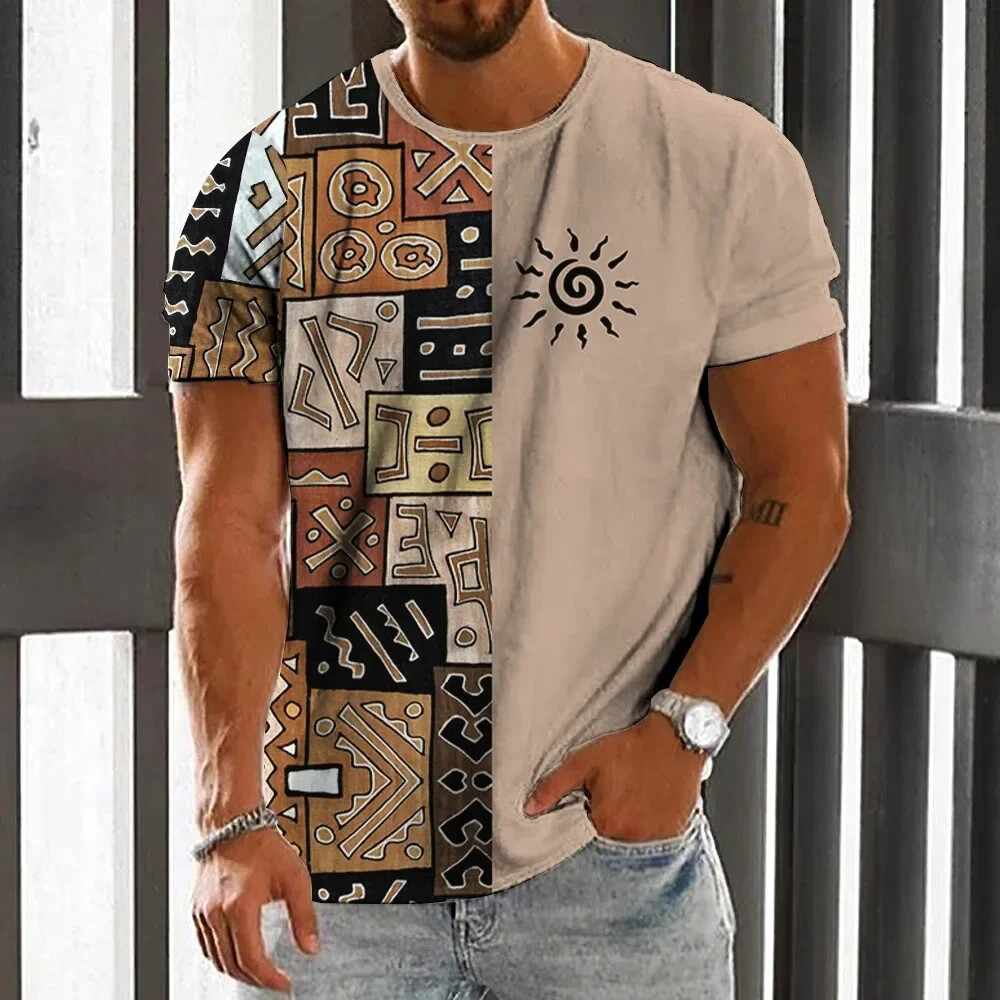 Vintage Ethnic Style Men's T-S - Men'S Ethnic Fashion Trends review and price