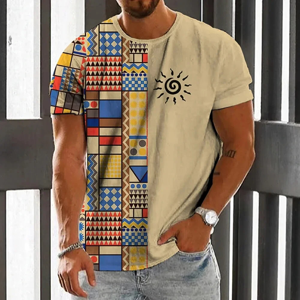Vintage Ethnic Style Men's T-S - Men'S Ethnic Fashion Trends review and price