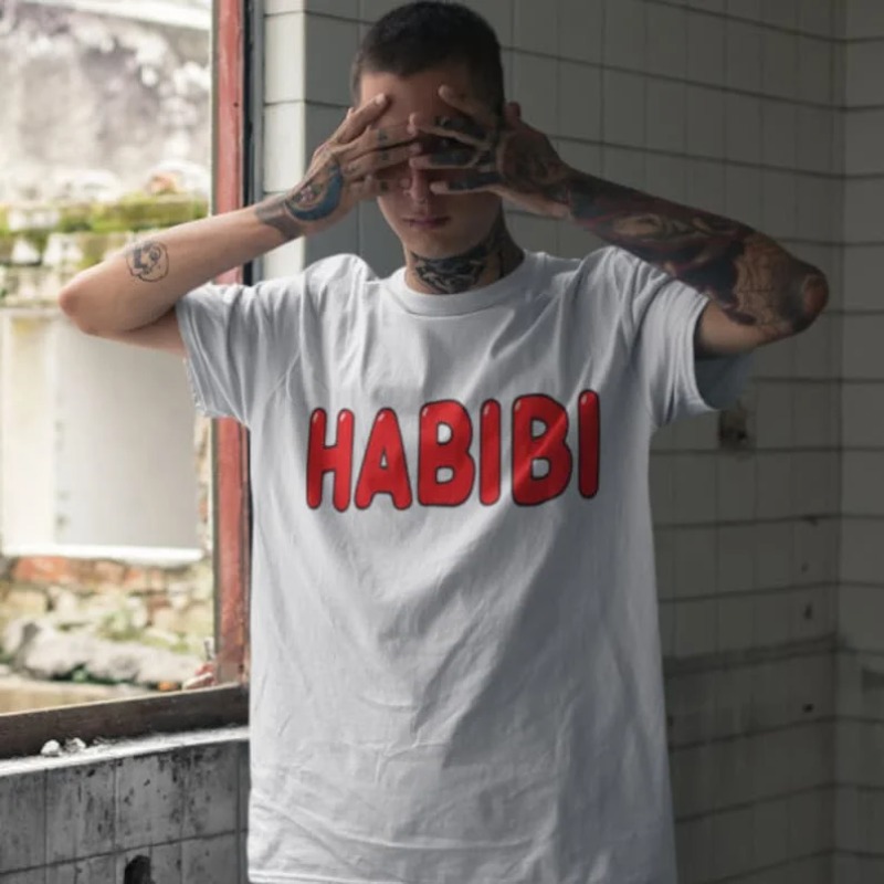 Habibi Tops Arabic Streetwear  - Dashiki Shirt Men review and price