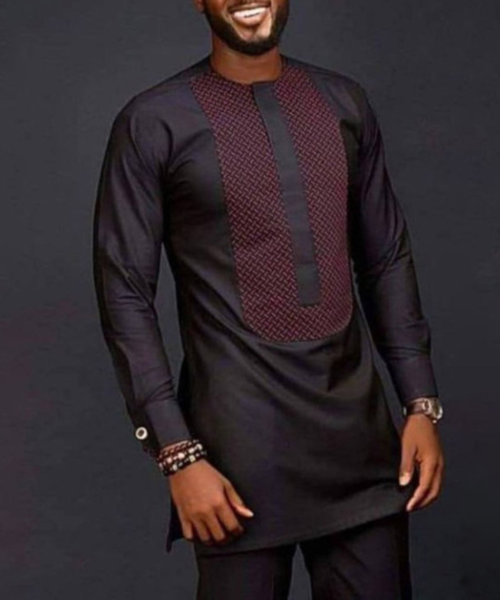 Men Shirts Simple Casual Shirt - Dashiki Shirt Men review and price