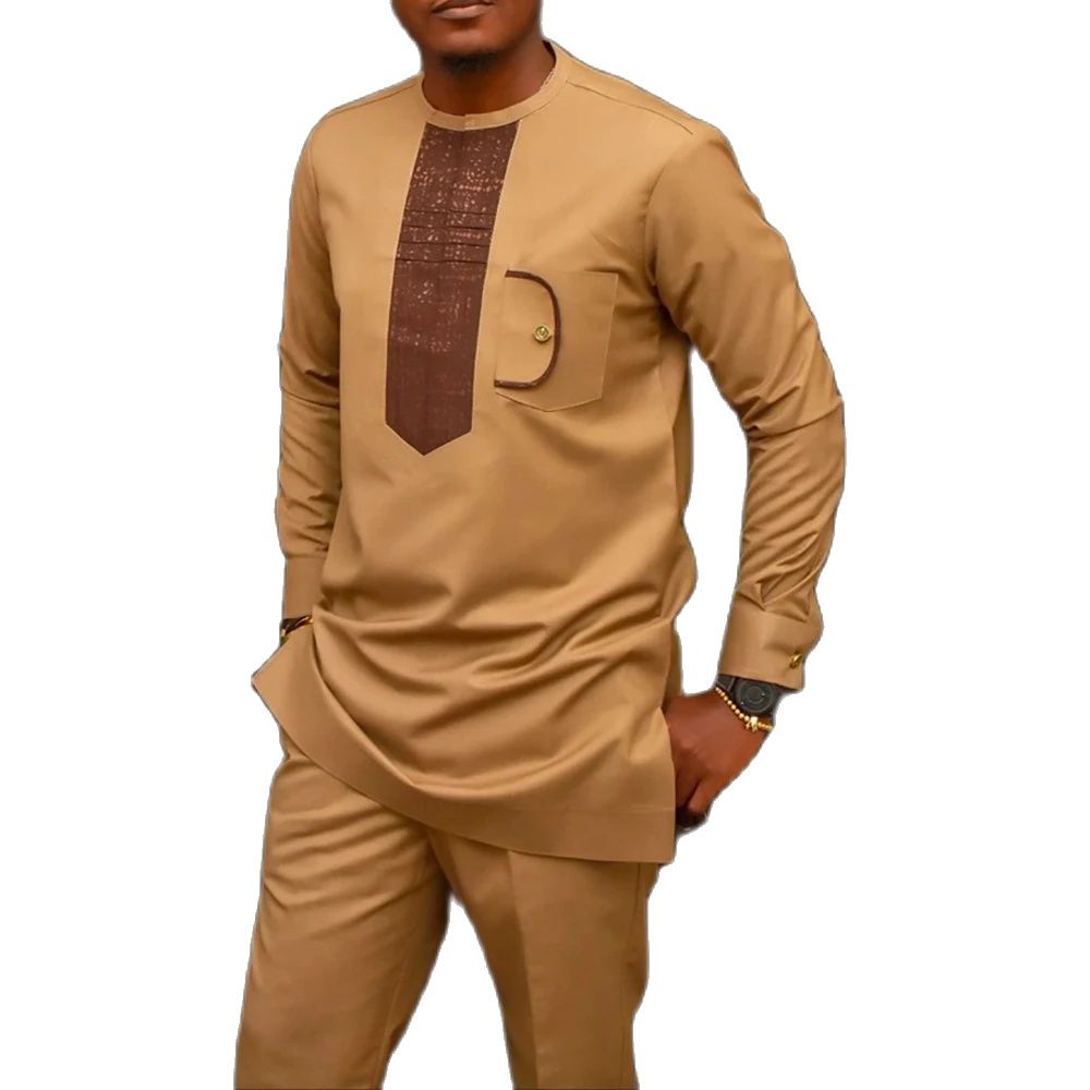 Dashiki Men Clothing 2 Pieces  - Dashiki Shirt Men review and price