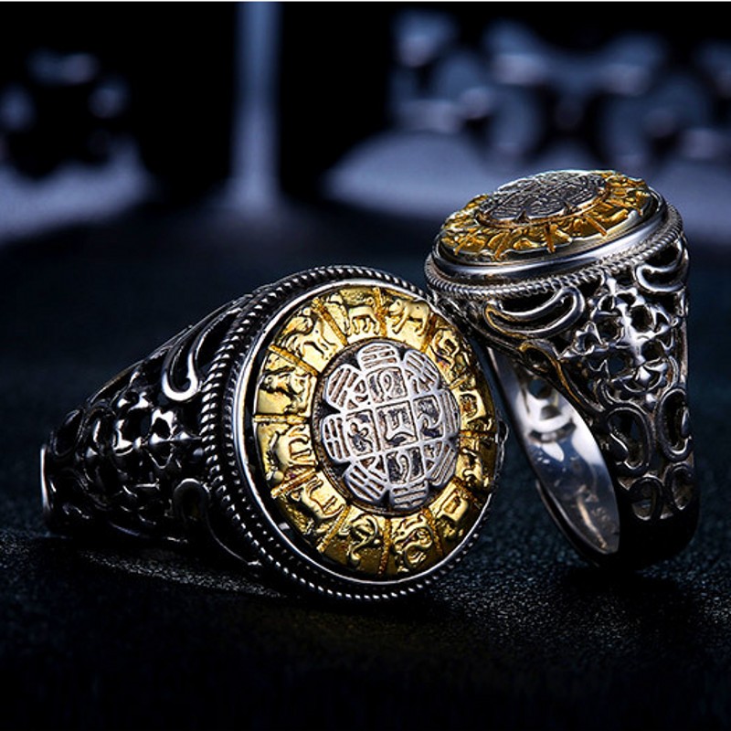 BOCAI New S925 Silver Exaggera - Men'S Ethnic Fashion Trends review and price