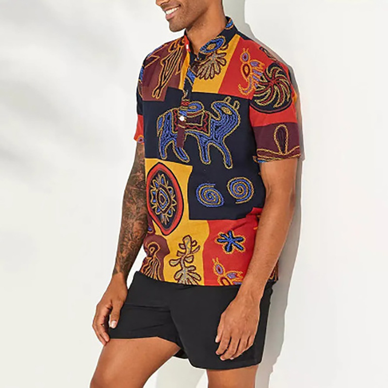 2025 summer new European and A - Men'S Ethnic Fashion Trends review and price