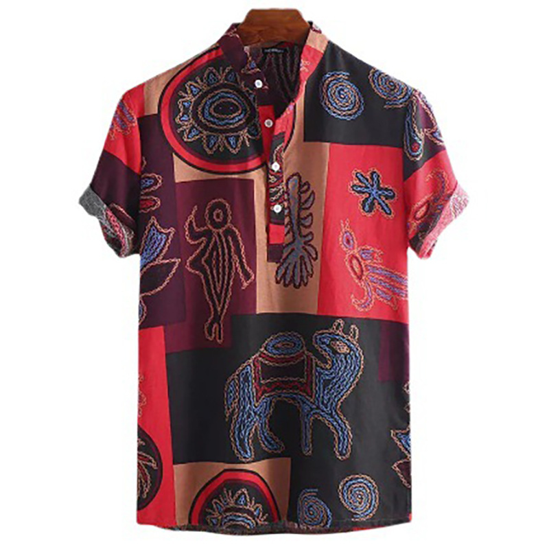 2025 summer new European and A - Men'S Ethnic Fashion Trends review and price
