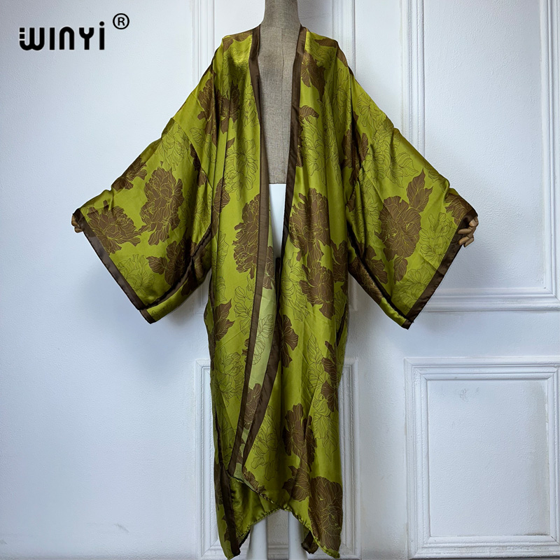 WINYI Africa boho print Kimono - Kaftan Women Boho review and price