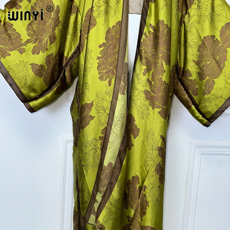 WINYI Africa boho print Kimono - Kaftan Women Boho review and price