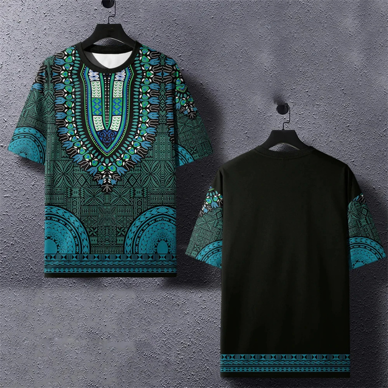 Summer Harajuku 3D Printed Eth - Dashiki Shirt Men review and price