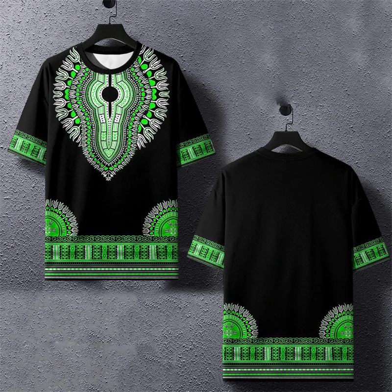 Summer Harajuku 3D Printed Eth - Dashiki Shirt Men review and price