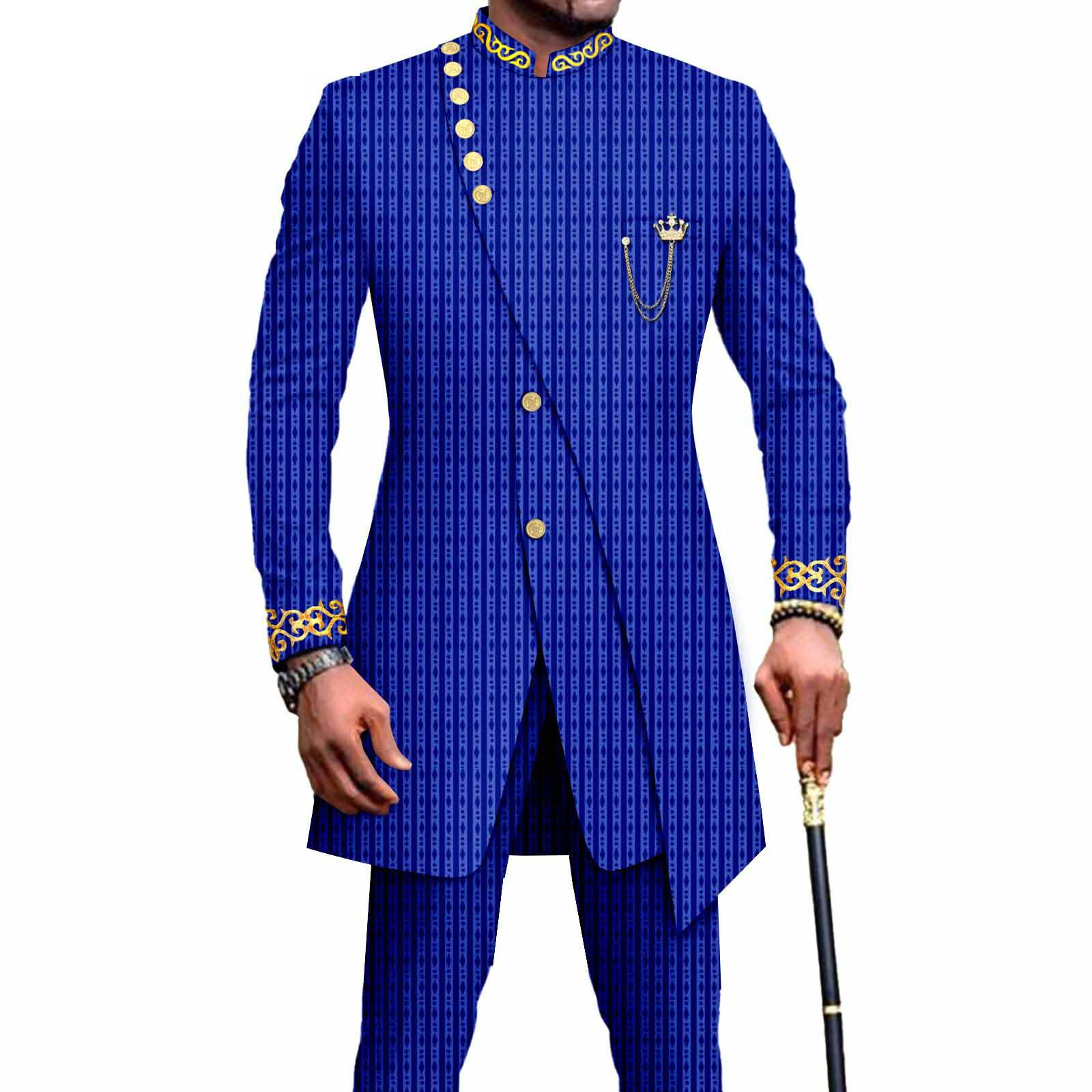 Dashiki Outfits with Chain Afr - Dashiki Shirt Men review and price