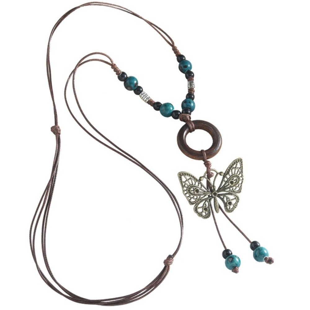 Ethnic Style Butterfly Pendant - Ethnic Wear Fashion Designer review and price
