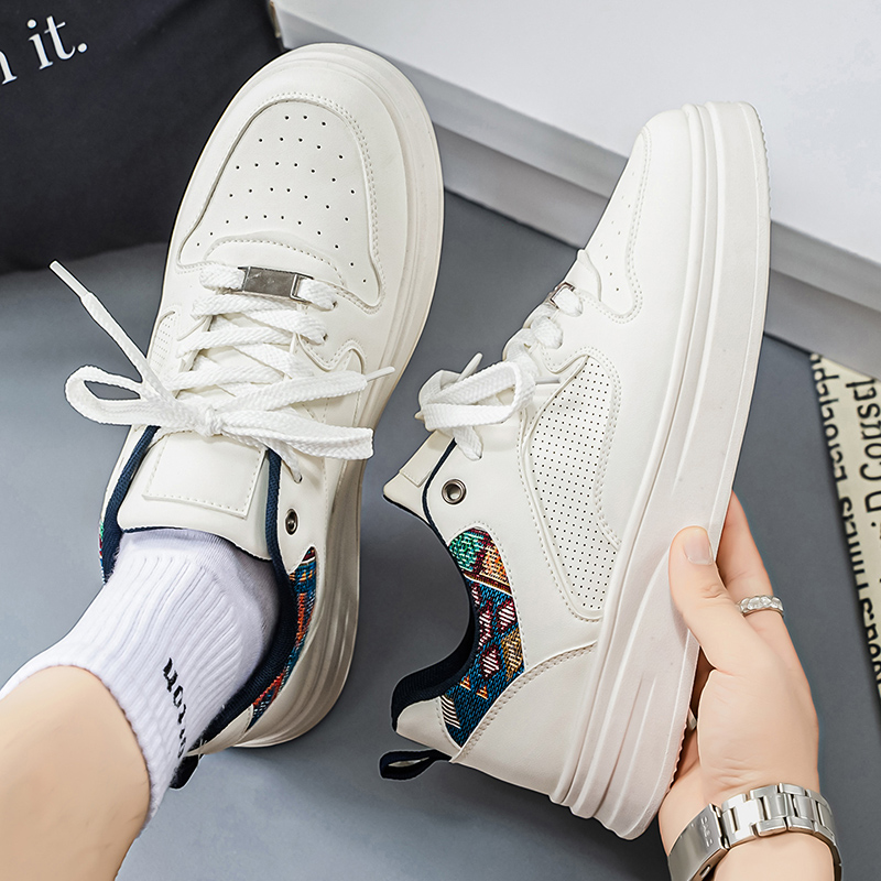 Men's White Platform Skate Sho - Fashion Ethnic Wear For Men review and price